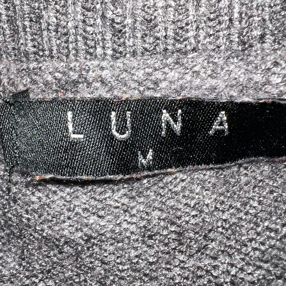 Luna “Saturday” Crewneck Knit Sweater - Picture 6 of 9